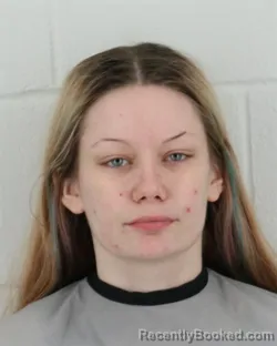 Mugshot of MEGAN MAE WATERS booked in Johnson County, Kansas on March 30, 2026