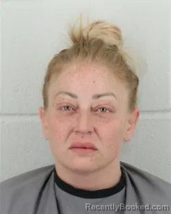 Mugshot of BRANDI LEE FENDER booked in Johnson County, Kansas on April 1, 2026