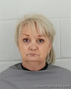 Mugshot of DAWN MECHELLE TOPPING booked in Johnson County, Kansas on April 1, 2026