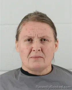 Mugshot of CELESTE MICHELLE CADLE booked in Johnson County, Kansas on April 1, 2026