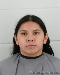 Mugshot of MONSSERRAT MEJIA booked in Johnson County, Kansas on April 2, 2026