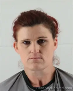 Mugshot of CHRISTINA LYNN HURST booked in Johnson County, Kansas on April 3, 2026