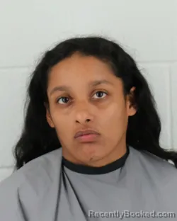 Mugshot of SERENITY VANESA CEJA booked in Johnson County, Kansas on April 3, 2026