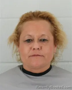 Mugshot of LAURA SUE HENSLEY booked in Johnson County, Kansas on April 4, 2026