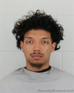 Mugshot of TRISTAN DEANTHONY RABANG booked in Johnson County, Kansas on April 25, 2026