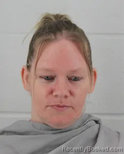 Mugshot of ASHLEY NICOLE RUBY booked in Johnson County, Kansas on April 29, 2026