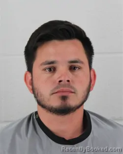 Mugshot of FANER EDUARDO QUINTERO-GARCIA booked in Johnson County, Kansas on May 2, 2026