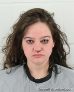 Mugshot of KAITLIN ELISABETH SCHWERTLEY booked in Johnson County, Kansas on May 3, 2026
