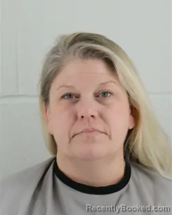 Mugshot of LAURA MICHELLE KANALY booked in Johnson County, Kansas on May 4, 2026