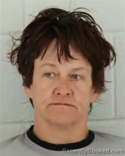 Mugshot of BELINDA SUE BLIZZARD booked in Johnson County, Kansas on May 6, 2026