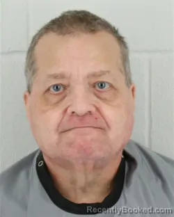Mugshot of JAMES ALVIE GASS booked in Johnson County, Kansas on May 7, 2026