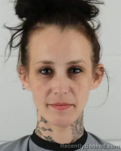 Mugshot of TIFFANY NICHOLE RIDDLE booked in Johnson County, Kansas on May 10, 2026