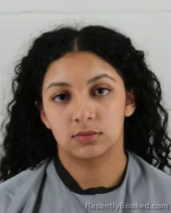 Mugshot of AMARIS URIBE booked in Johnson County, Kansas on May 10, 2026