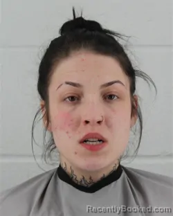 Mugshot of GRACE ELIZABETH AUDLEY booked in Johnson County, Kansas on May 11, 2026