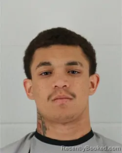 Mugshot of TREVON KORTEZ WHITELAW booked in Johnson County, Kansas on May 13, 2026
