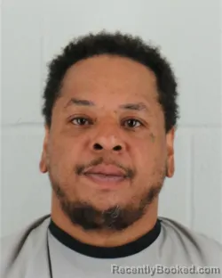 Mugshot of ROBERT RAESHAWN BRADLEY booked in Johnson County, Kansas on May 13, 2026