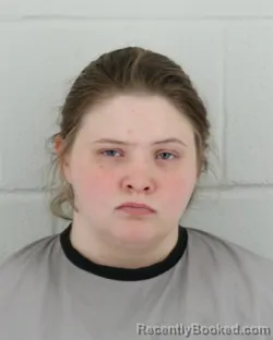 Mugshot of KASSIDY MORGAN LINHARDT booked in Johnson County, Kansas on May 19, 2026