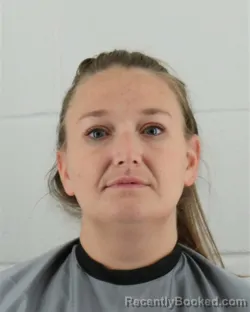 Mugshot of MEGAN CHRISTINE SANOR booked in Johnson County, Kansas on May 20, 2026