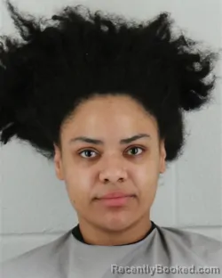 Mugshot of GABRIELLE LEANN BRAZELTON booked in Johnson County, Kansas on May 20, 2026