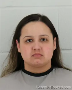 Mugshot of ALYISSA MARIE MENDOZA booked in Johnson County, Kansas on May 20, 2026