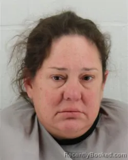 Mugshot of SHELLEY JANNINE RUCKER booked in Johnson County, Kansas on May 20, 2026