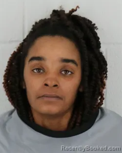 Mugshot of SHAMONA MIKOLE HERVEY booked in Johnson County, Kansas on June 16, 2026