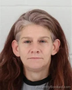Mugshot of SUSANNA RASCHELL LARSON booked in Johnson County, Kansas on June 16, 2026