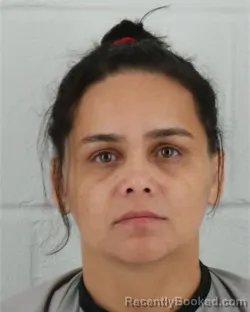 Mugshot of GABRIELA DE LEMA LEMOS booked in Johnson County, Kansas on June 17, 2026