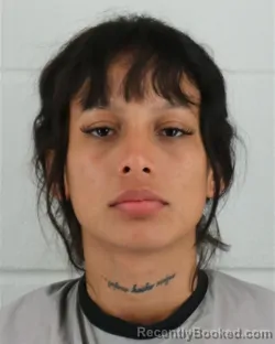 Mugshot of IVANNA CAROLINA PACHECO-CALDERA booked in Johnson County, Kansas on June 19, 2026