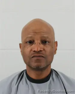 Mugshot of ANTHONY RAHIM FREEMAN booked in Johnson County, Kansas on June 23, 2026