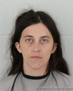 Mugshot of COURTLYNN ALENA HUNDLEY booked in Johnson County, Kansas on June 26, 2026