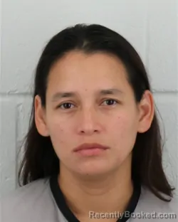 Mugshot of ANYELI ISABEL ARGUIJO-GARCIA booked in Johnson County, Kansas on June 27, 2026