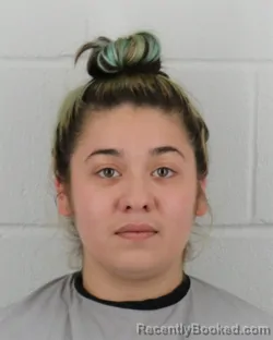 Mugshot of ISABELLA MARIE AVALOS booked in Johnson County, Kansas on July 3, 2026