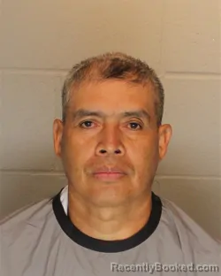 Mugshot of BERNARDINO CABRERA-CHAVEZ booked in Johnson County, Kansas on July 10, 2026