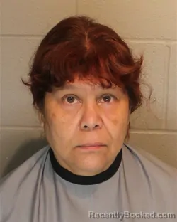 Mugshot of BARBARA JEAN MENDOZA-SHERWOOD booked in Johnson County, Kansas on August 4, 2026