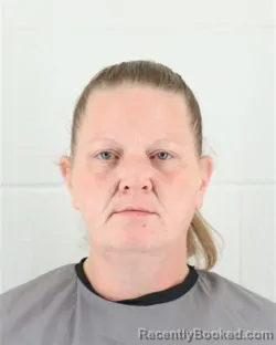 Mugshot of Darcie Lynn Burnett booked in Johnson County, Kansas on August 15, 2026