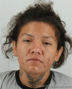 Mugshot of Olivia Serena Quinones booked in Johnson County, Kansas on August 21, 2026