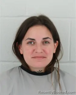 Mugshot of Lauren Elizabeth Ruwart booked in Johnson County, Kansas on August 21, 2026