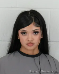 Mugshot of Bianca Lizbeth Rodriguez booked in Johnson County, Kansas on August 22, 2026