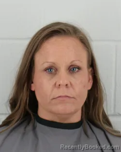 Mugshot of Mary Kaylyn Freeman-Appleton booked in Johnson County, Kansas on August 23, 2026