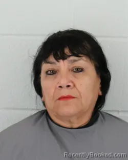 Mugshot of Maria Guadalupe Vega booked in Johnson County, Kansas on August 24, 2026