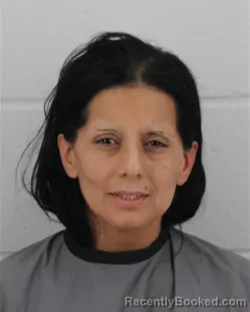 Mugshot of Larisa Arit Garcia booked in Johnson County, Kansas on August 26, 2026