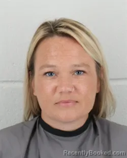 Mugshot of Michelle Renee Wood booked in Johnson County, Kansas on August 26, 2026