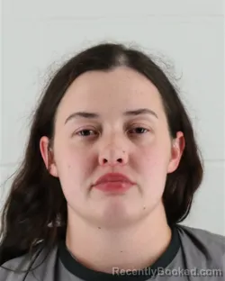 Mugshot of Sydnee Cole Connell booked in Johnson County, Kansas on August 27, 2026