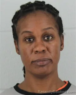 Mugshot of Amanda Janae Coleman booked in Johnson County, Kansas on August 27, 2026