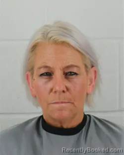 Mugshot of Kelly Jean Morris booked in Johnson County, Kansas on August 27, 2026