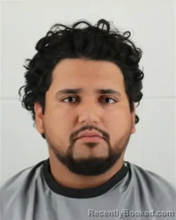 Mugshot of Adolfo Gildardo Santiesteban booked in Johnson County, Kansas on September 1, 2026