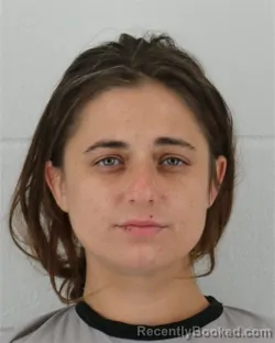 Mugshot of Savannah Lauren Mccunn booked in Johnson County, Kansas on September 3, 2026