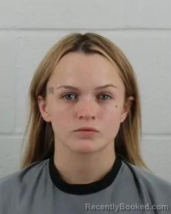 Mugshot of Madalin Rose Johnson booked in Johnson County, Kansas on September 6, 2026