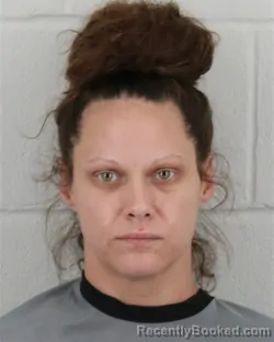 Mugshot of Amanda Marie Luttrell booked in Johnson County, Kansas on September 8, 2026